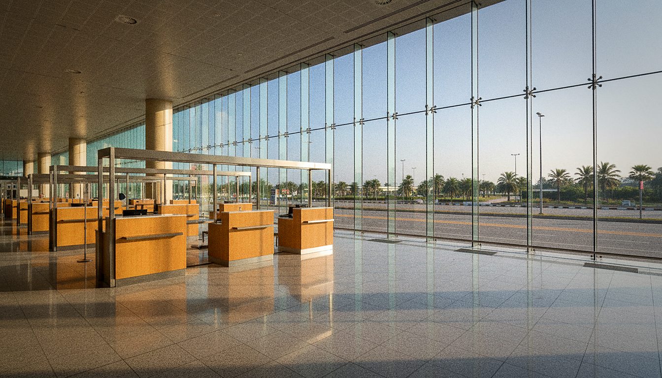 Car rental desks on Level 2 arrivals at Suvarnabhumi Airport